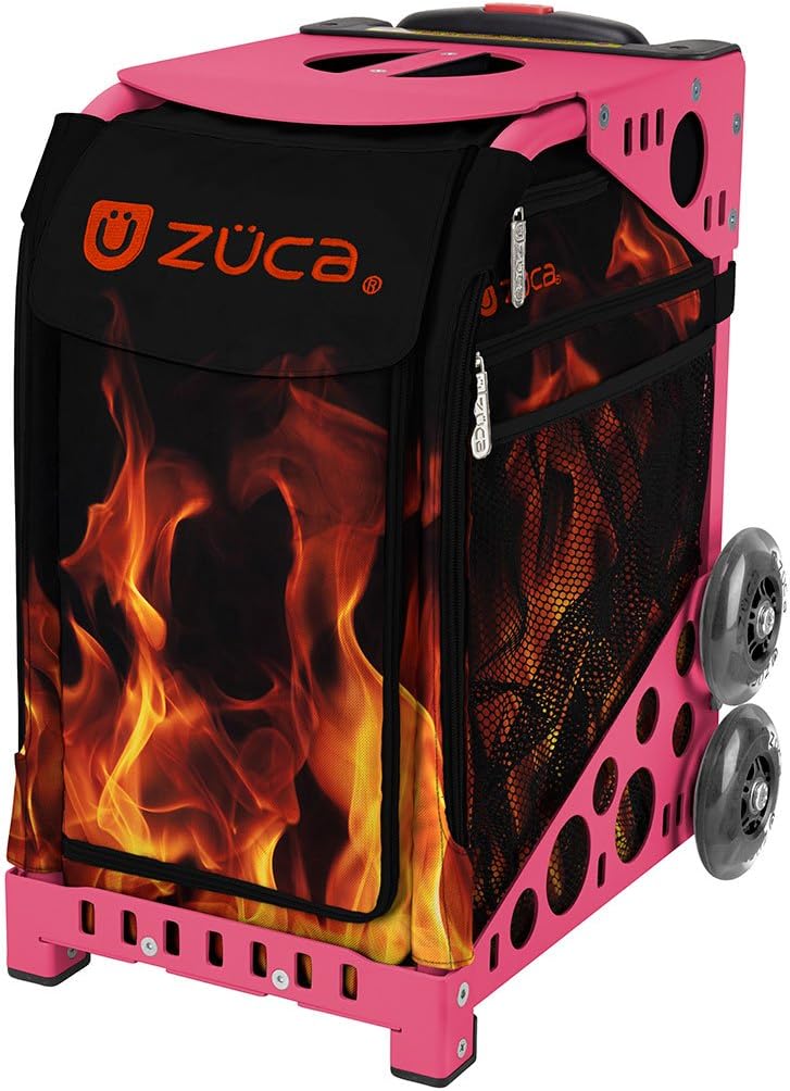 

Спортивная сумка ZUCA Blaze с розовой рамой и мигающими колесами