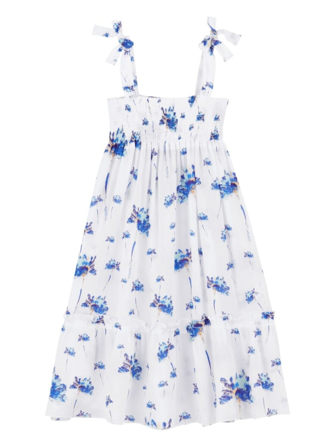 

Vilebrequin Kids Herbier Блестящее платье, белый