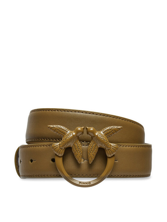 

Ремень PINKO Lover Berry H3 Belt AI 24-25 PLT01 100125 A1K2, хаки