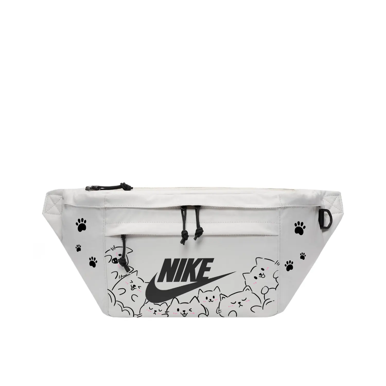 

Nike Унисекс поясная сумка ручной работы с принтом в стиле стритвир, Kitten Paradise