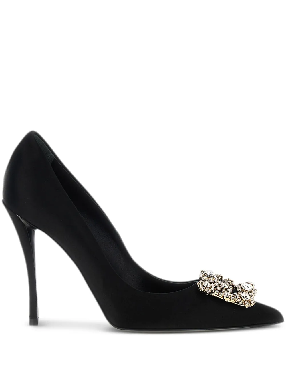 Туфли с кристаллами Roger Vivier, черный
