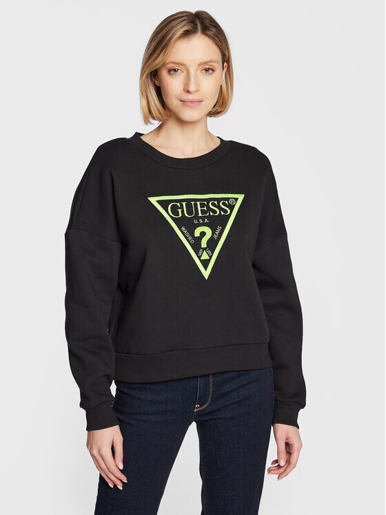 

Толстовка обычного кроя Guess, черный