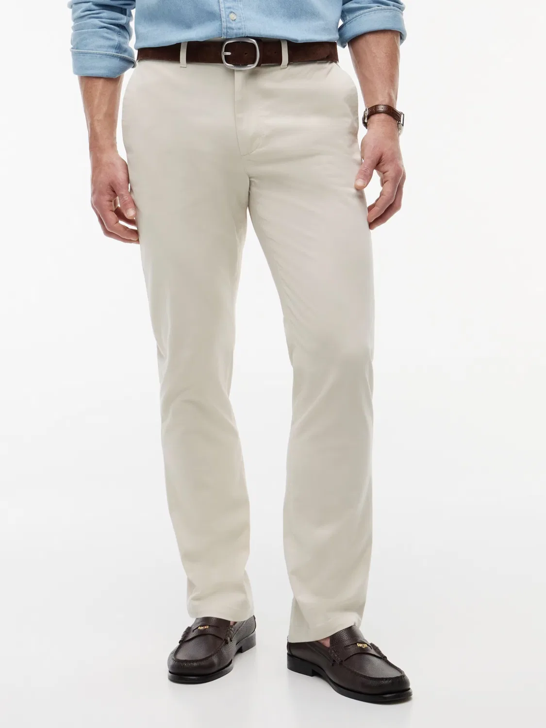 Обычные брюки-чиносы 'DENTON' Tommy Hilfiger, Beige — фото 3