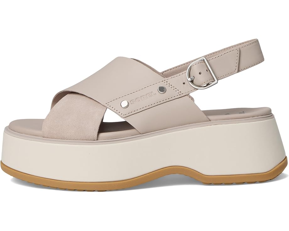 Туфли SOREL Dayspring Crisscross Sandals, цвет Crushed Clay/Chalk — фото 4