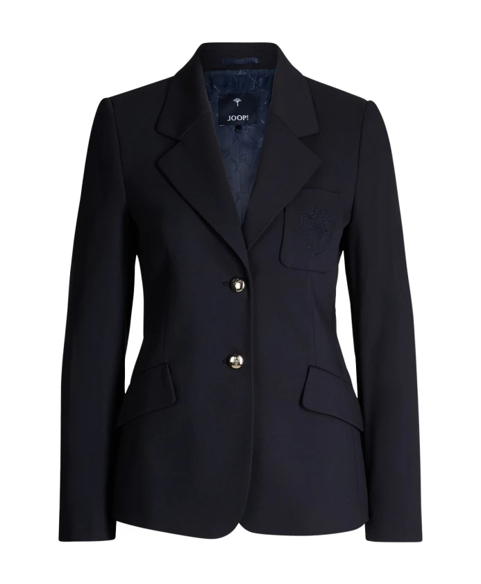 

Куртка с вышитым логотипом на кармане Joop!, синий