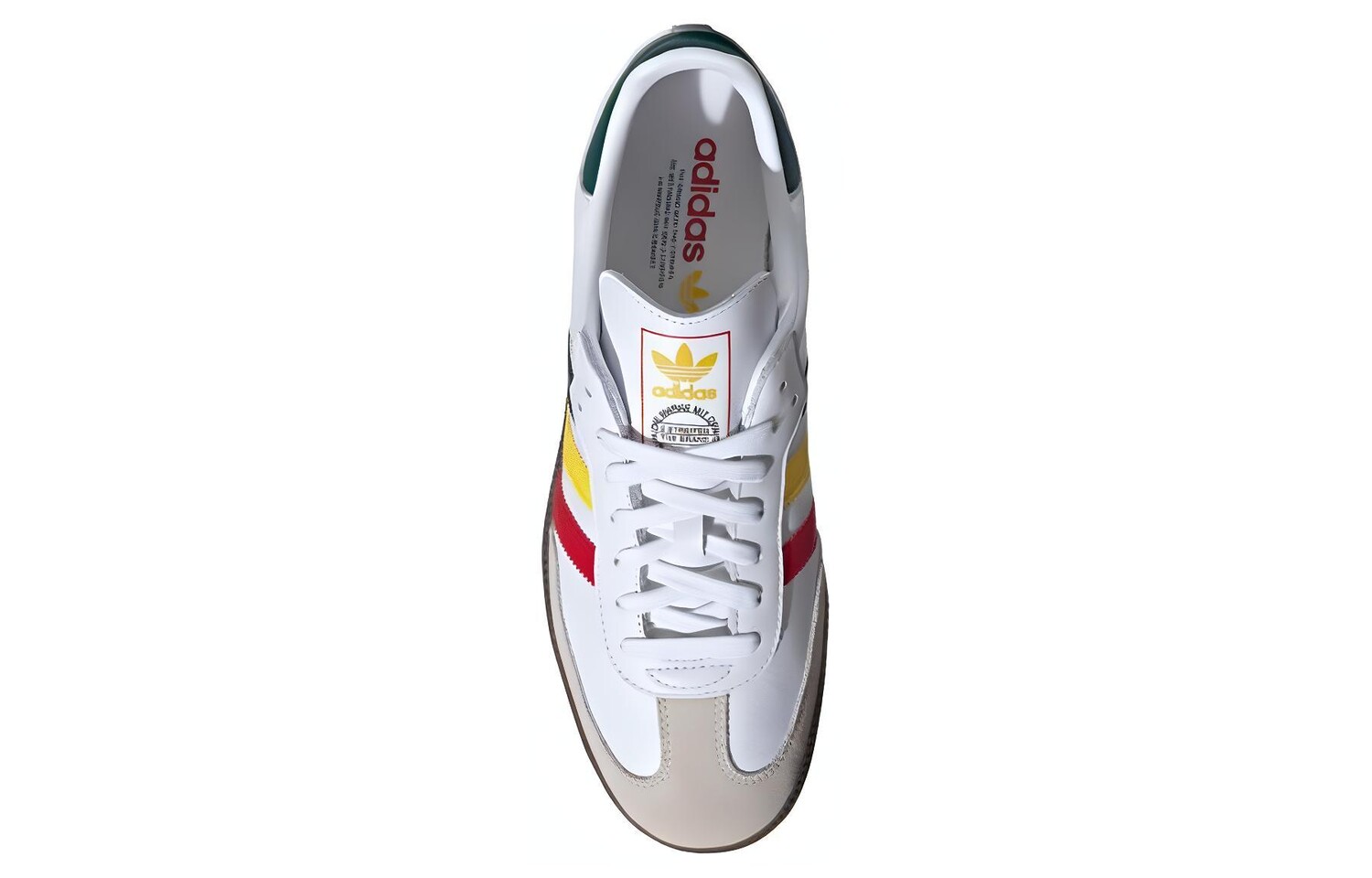 Мужские кроссовки для скейтбординга adidas originals Samba Series, White/Gray — фото 4