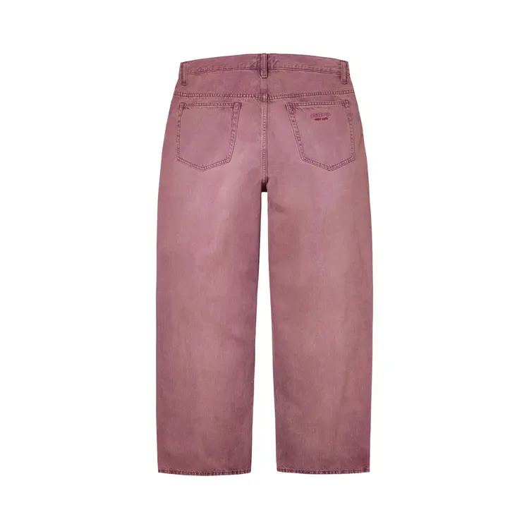 Джинсы Supreme Baggy Jean 'Overdyed Purple' — фото 2