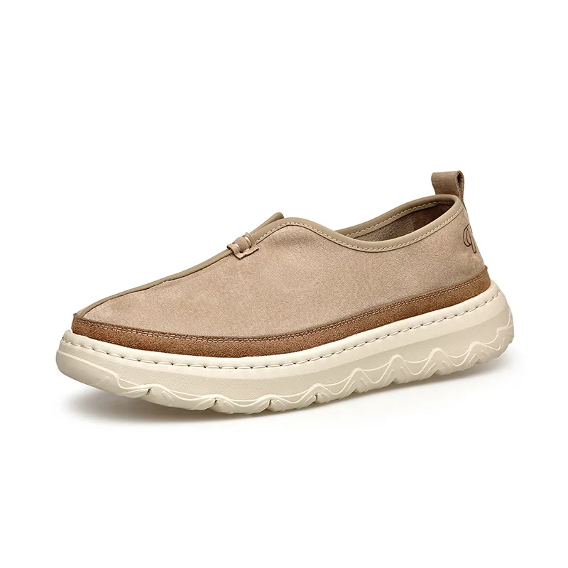 PT'SON Мужские повседневные туфли low top коричневые — фото 4