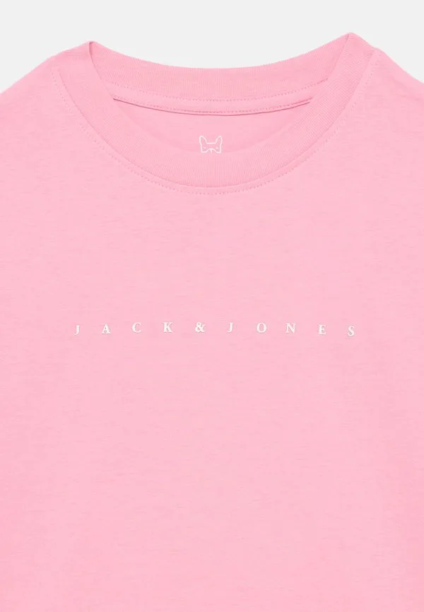 Футболка jjestar с принтом ss Jack & Jones Junior, Prism Pink — фото 3