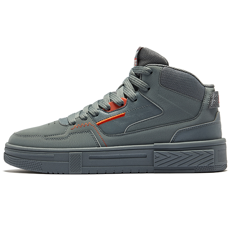 

Pact 3 Износостойкие противоскользящие кроссовки Mid-Top мужские Deep Cool Gray Erke, Dark Cool Gray