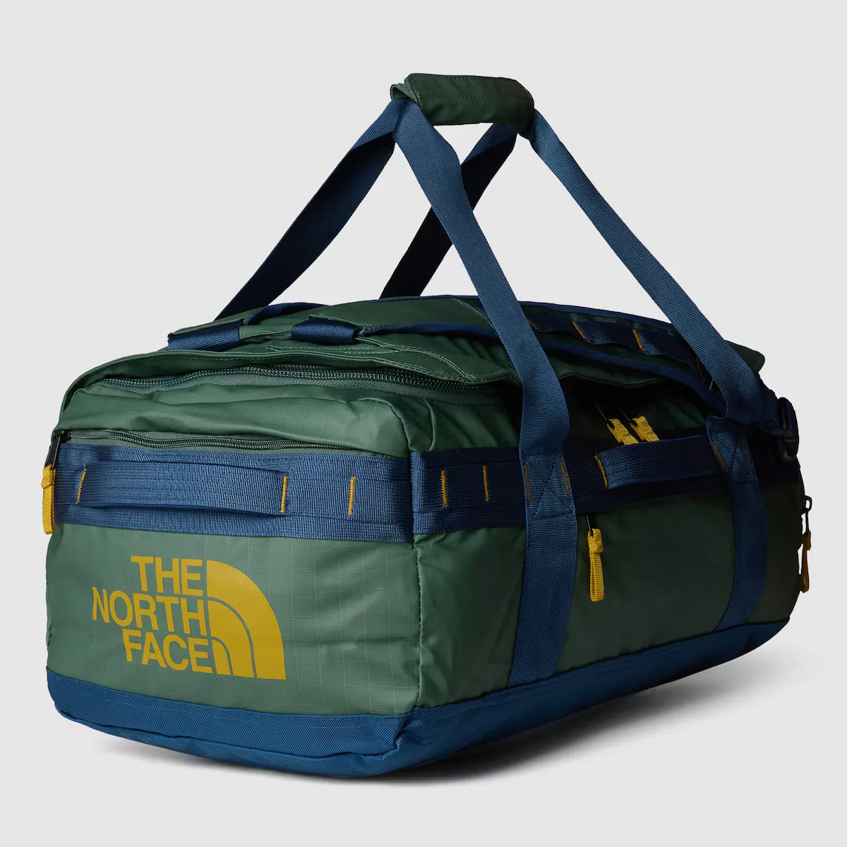 

Unisex BaseCamp Duffle Voyager 42L Спортивная сумка North Face The North Face, синий/зеленый