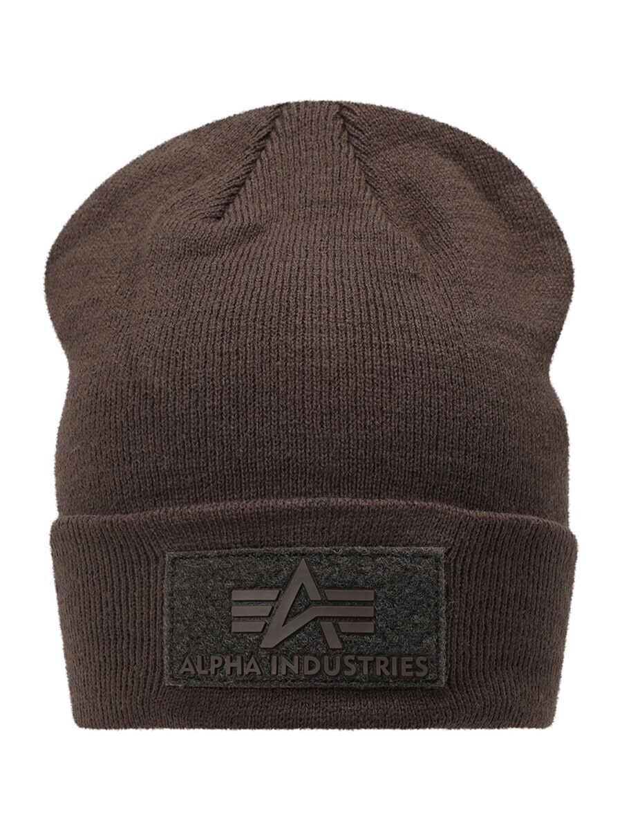 

Шапка ALPHA INDUSTRIES Beanie, темно-коричневый