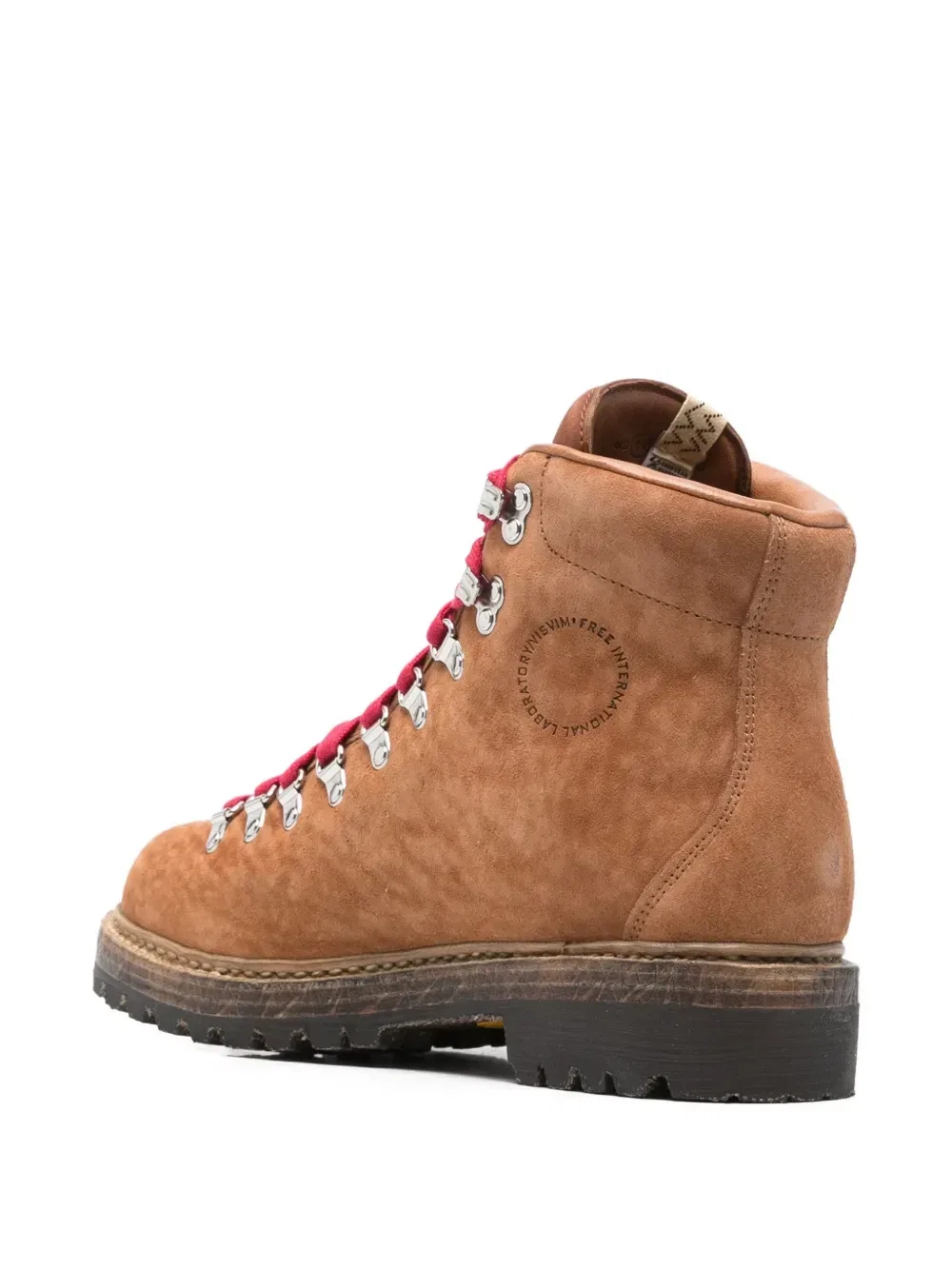 Ботинки для походов на шнуровке visvim, коричневый — фото 3