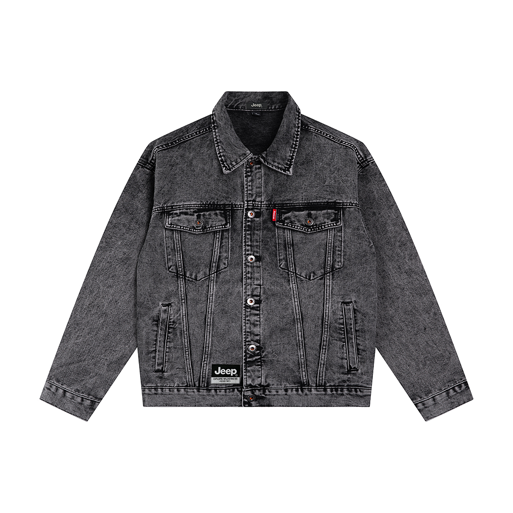 

Jeep Джинсовая куртка Moxima Lifestyle Unisex Black Gray