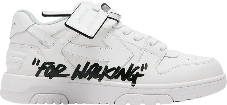 Кроссовки Off-White Wmns Out of Office 'For Walking - White Black' 2023, белый