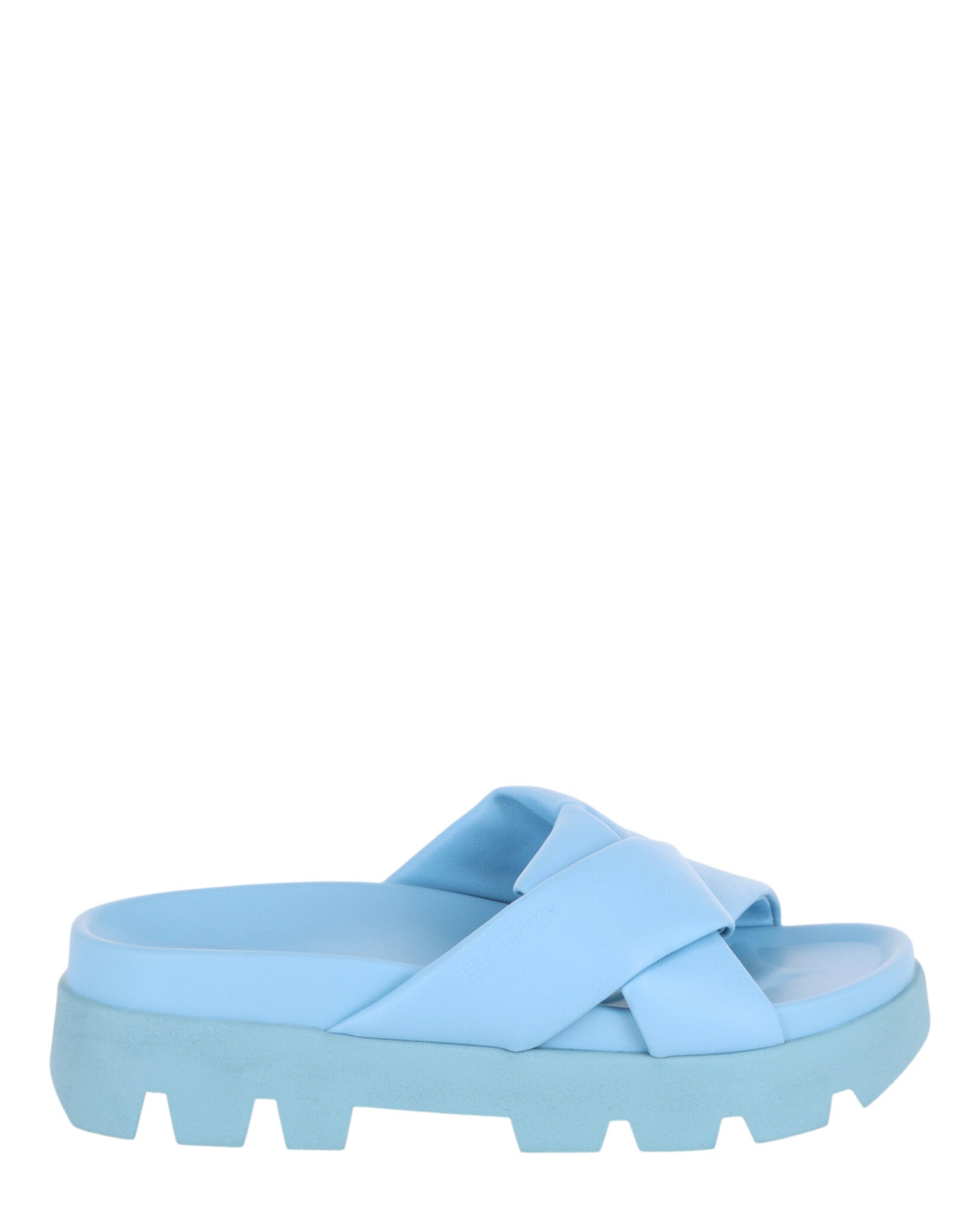 Air Lug Slides Salvatore Ferragamo, синий