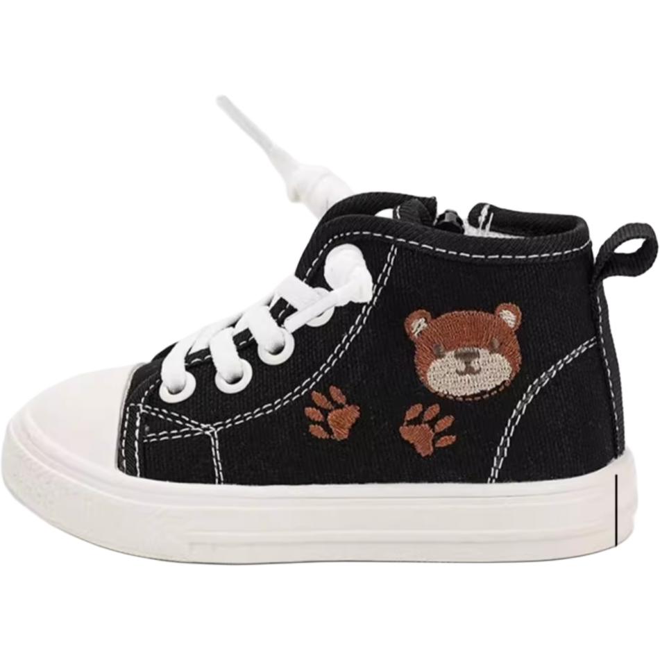 

Детские кроссовки Mid top Kids Lifestyle Shoes QINUOSHU, черный