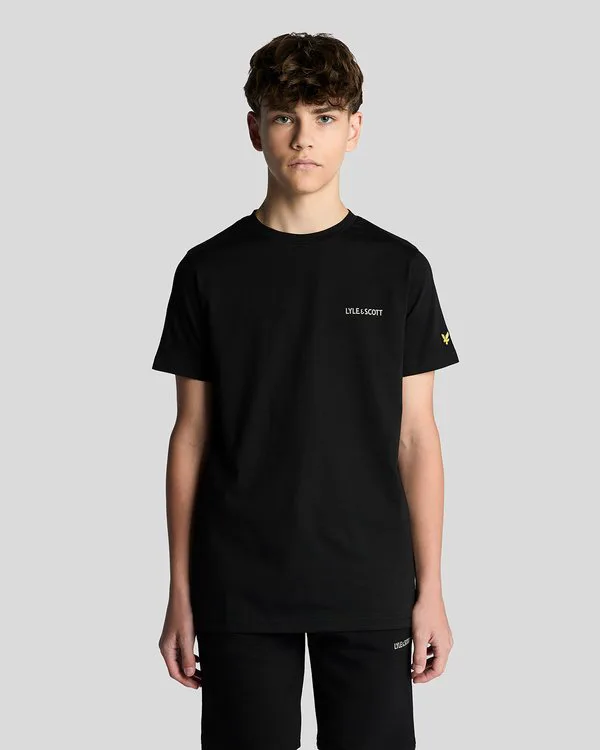 Простая футболка Lyle & Scott, Jet Black — фото 2