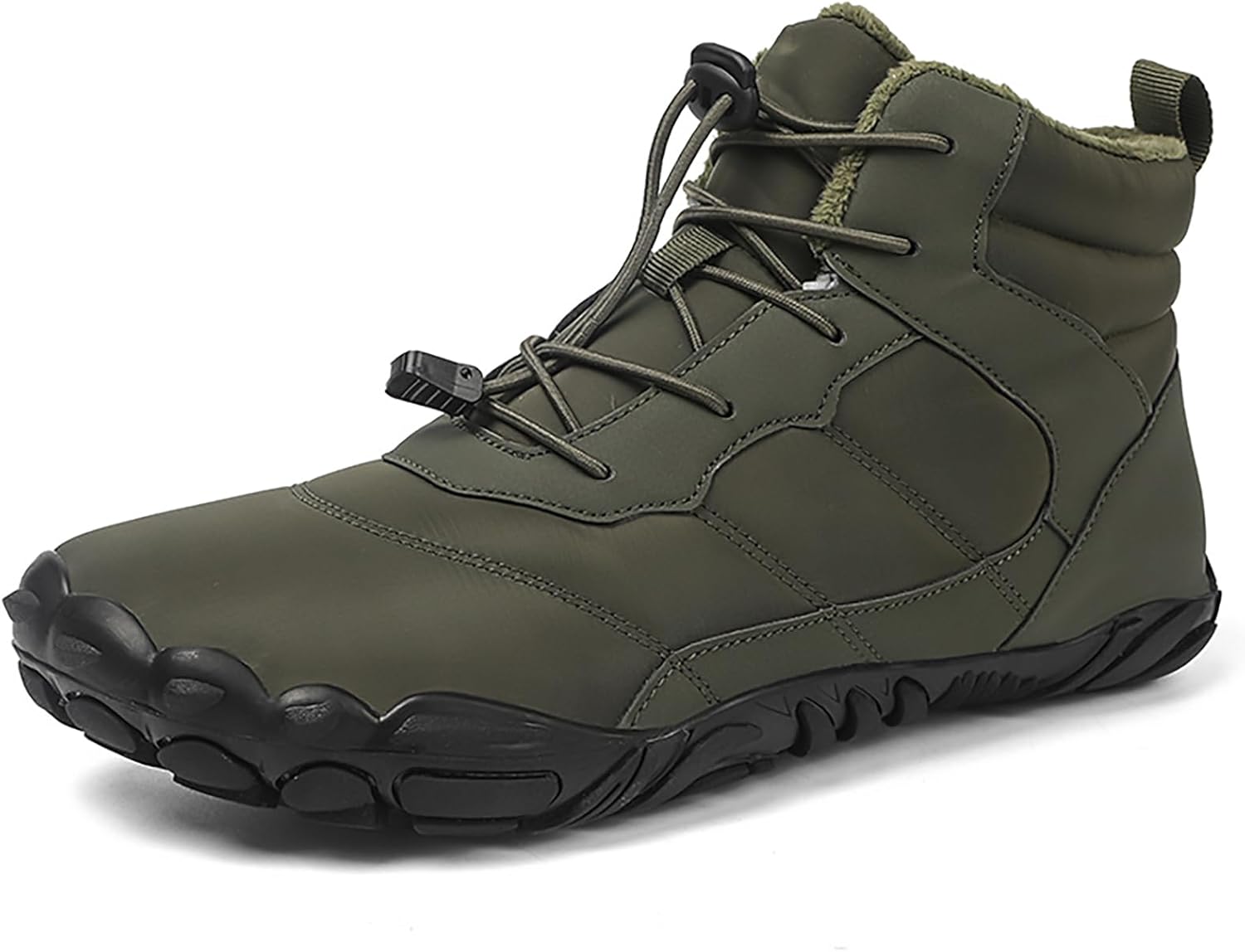 

Зимние походные босоножки для женщин и мужчин, слипоны для прогулок, обувь с широкой носочной частью, плоская пятка, подошва EVA Pgfek, зеленый