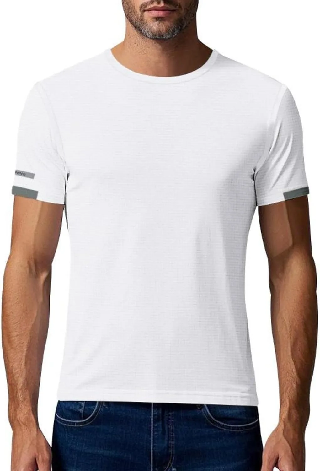 

Футболка мужская Short Sleeve Classic Crew Neck, Solid Color