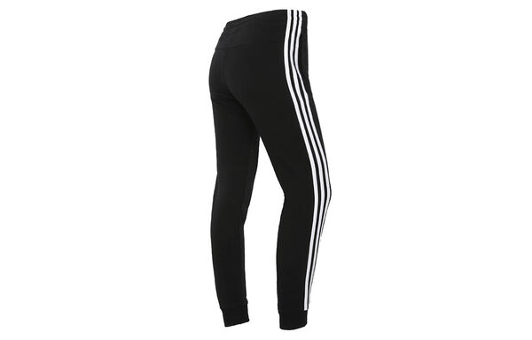 Спортивные штаны (WMNS) adidas W 3s Ft C Pt Sports Running Training Gym Knit Bundle Feet Long Pants/Trousers Autumn Black, черный — фото 2