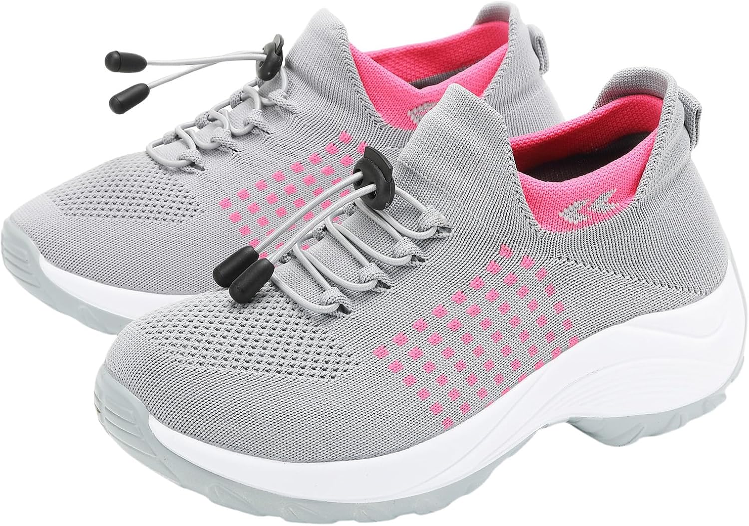 

Комфортные ортопедические кроссовки Comfort Orthowear для женщин и мужчин, водонепроницаемые удобные прогулочные кроссовки для женщин с плантарным фасциитом, с воздушной подушкой, ортопедические, дышащие, с эластичной амортизацией Kvotuu, серый