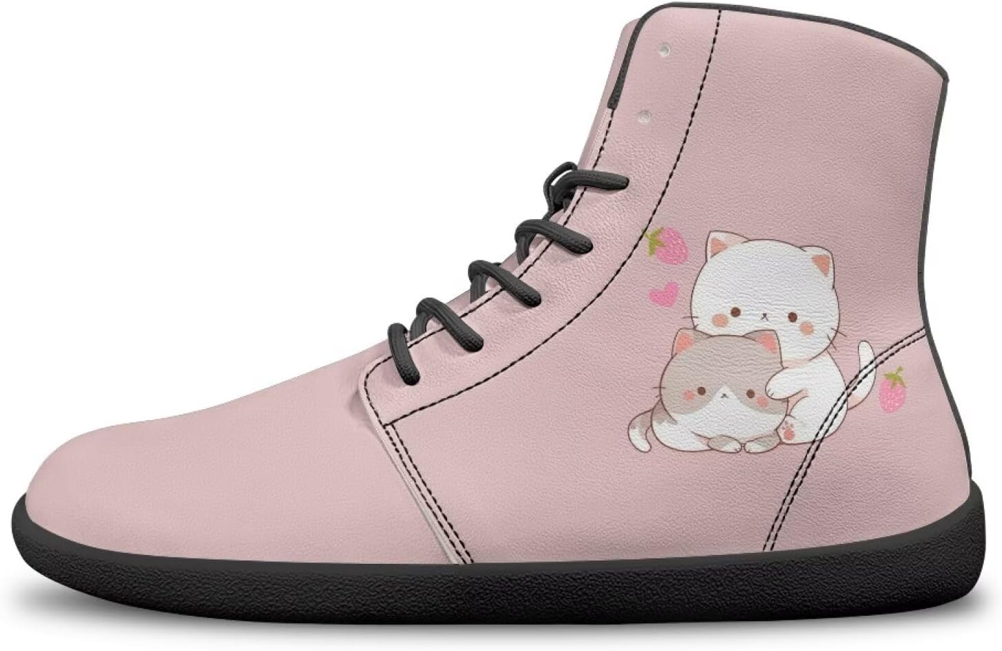 

Женские и мужские высокие кроссовки на босу ногу с шнуровкой, противоскользящие спортивные Hellhero, Cat