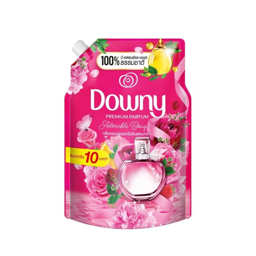 

Downy Концентрированный кондиционер для белья премиум-класса Parfum Сменный блок Adorable Bouquet 1,1 л, Pink