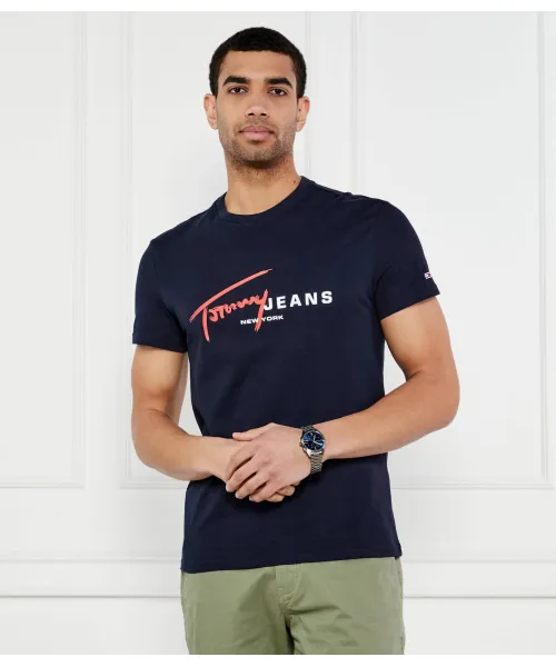 

Футболка Regular fit Tommy Jeans, синий
