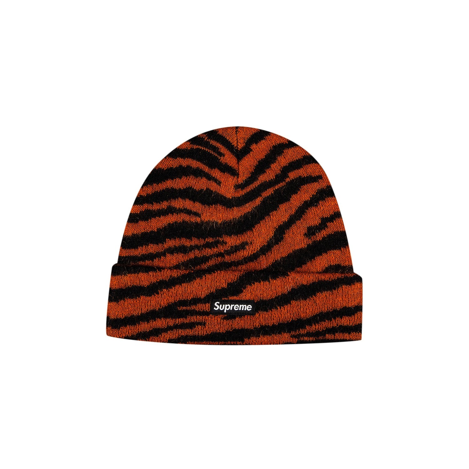 

Шапка-бини Supreme из мохера Тигровая полоска