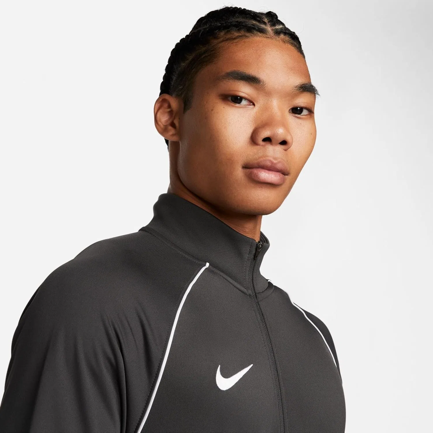 Куртка мужская Nike Dri-FIT Academy, цвет Dk Smoke Grey/White — фото 4