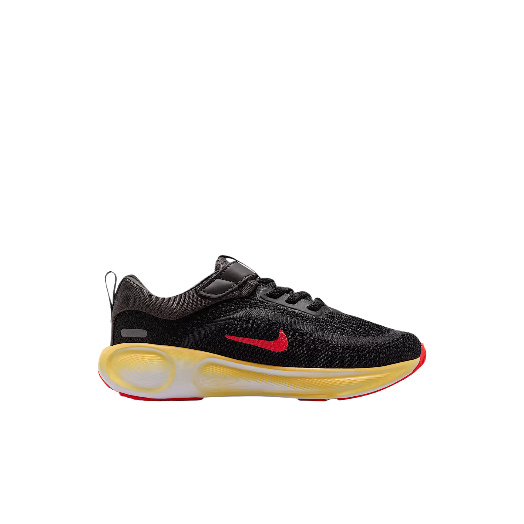 Дышащие кроссовки Rebound Support Low top для детей Nike, черный/medium серый/светло красный/bright темно красный — фото 3