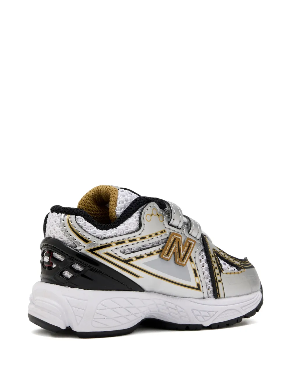 Кроссовки 1906 на липучках New Balance Kids, серый — фото 2