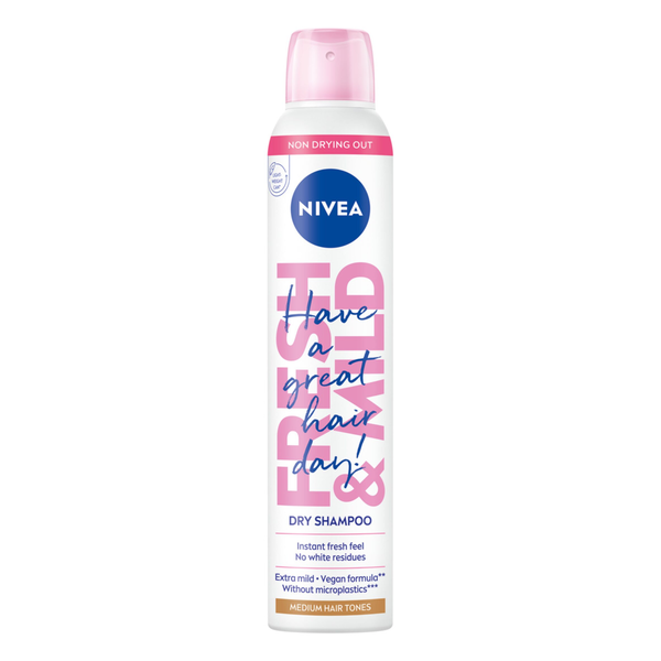 

Сухой шампунь для брюнеток, 200 мл Nivea Fresh & mild