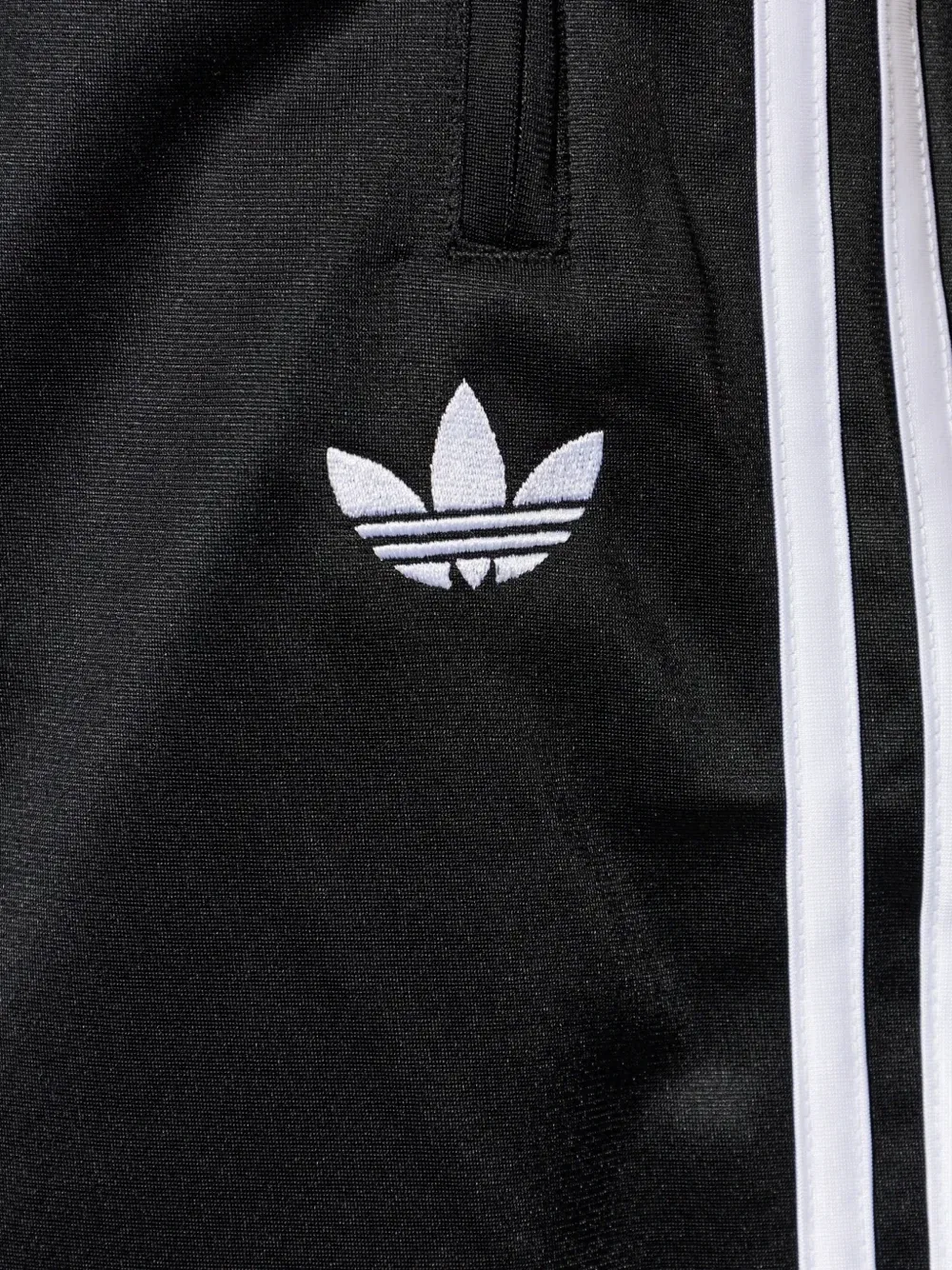 Шорты с логотипом на лампасах Adidas, черный — фото 4