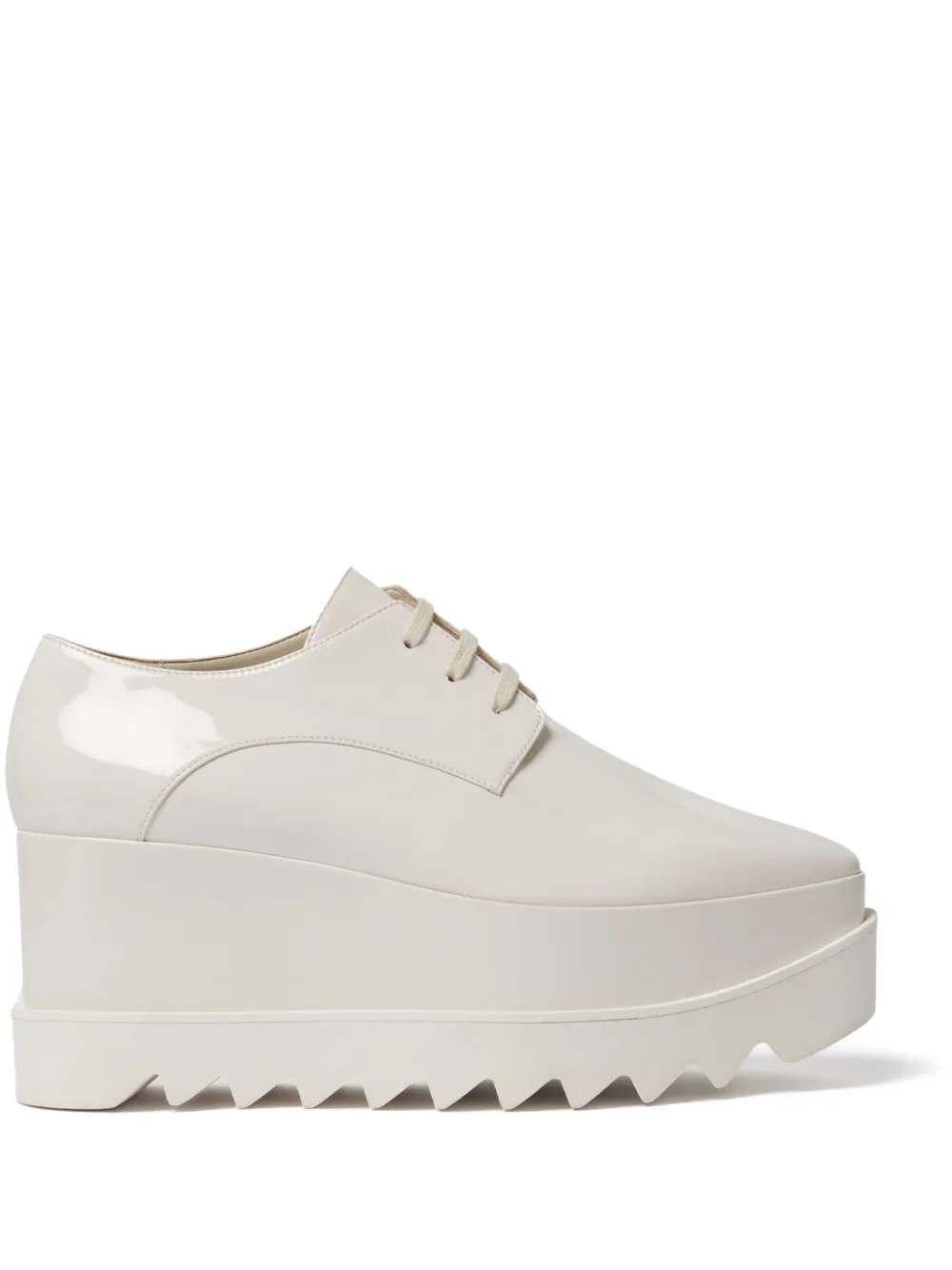 Оксфорды Elyse Shiny 80 STELLA MCCARTNEY, белый