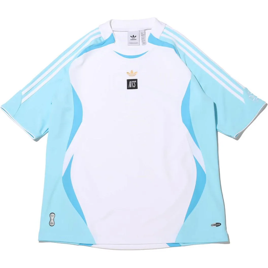 Футболка Adidas Nts Radio Adidas Originals, синий белый