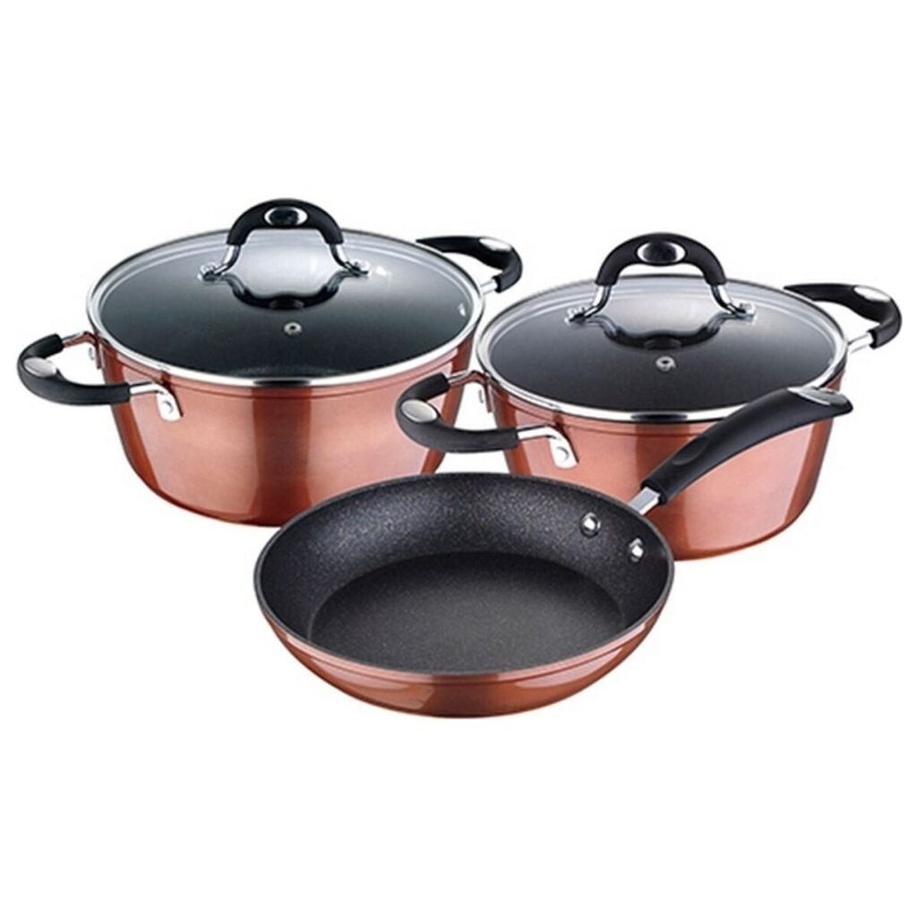 

Набор кастрюль Bergner Pandora Copper Forged Aluminium (5 шт) Bergner
