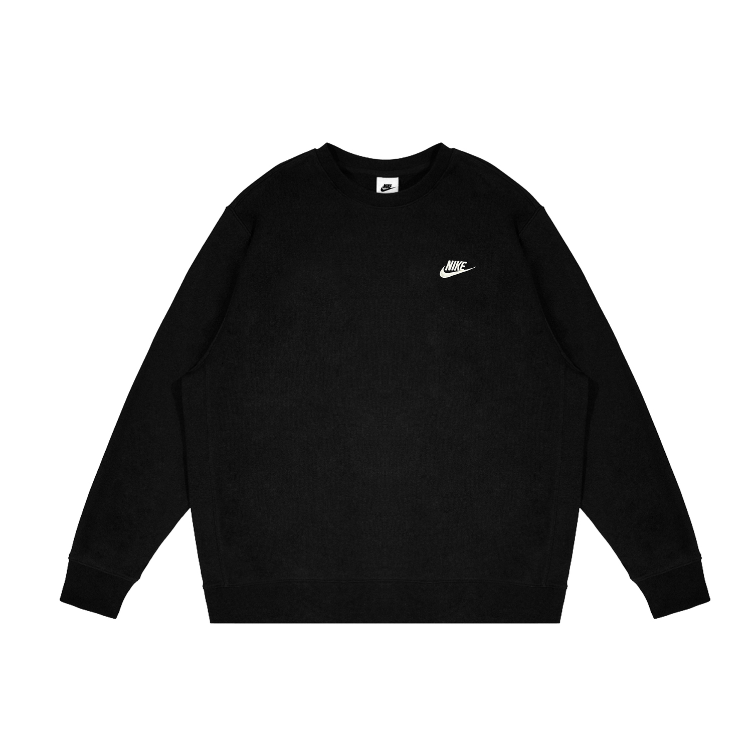 Nike Повседневный универсальный свитшот с круглым вырезом Unisex Black — фото 2