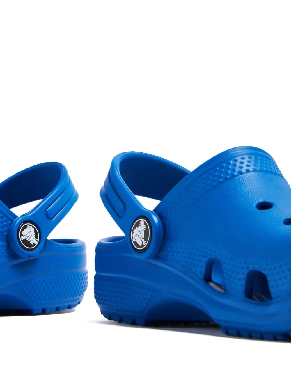 Классические сабо с перфорированным дизайном Crocs Kids, синий — фото 4
