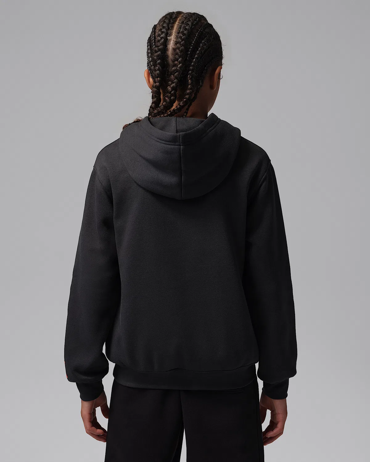 Детская худи Jordan Authentic Pullover Hoodie, Off Noir — фото 2
