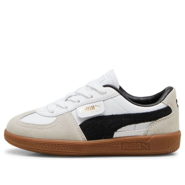 

Кроссовки palermo leather 'white black gum' Puma, белый