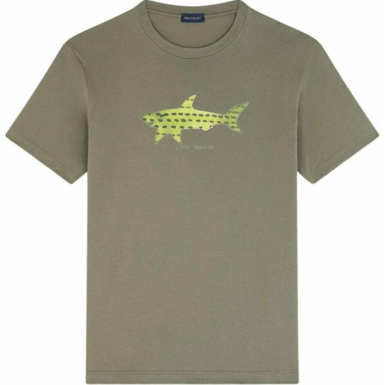 

Paul & Shark Футболка Yachting мужская зеленая