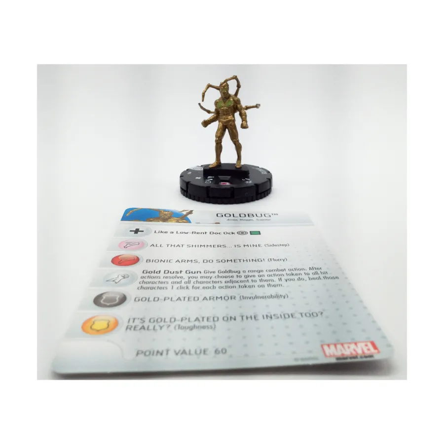 

Золотой Жук #035 (С), Marvel HeroClix - Civil War Organized Play - Singles