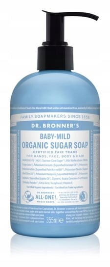 

Доктор Жидкое мыло Bronner's Baby-Mild для тела и волос 355мл, Dr. Bronner's