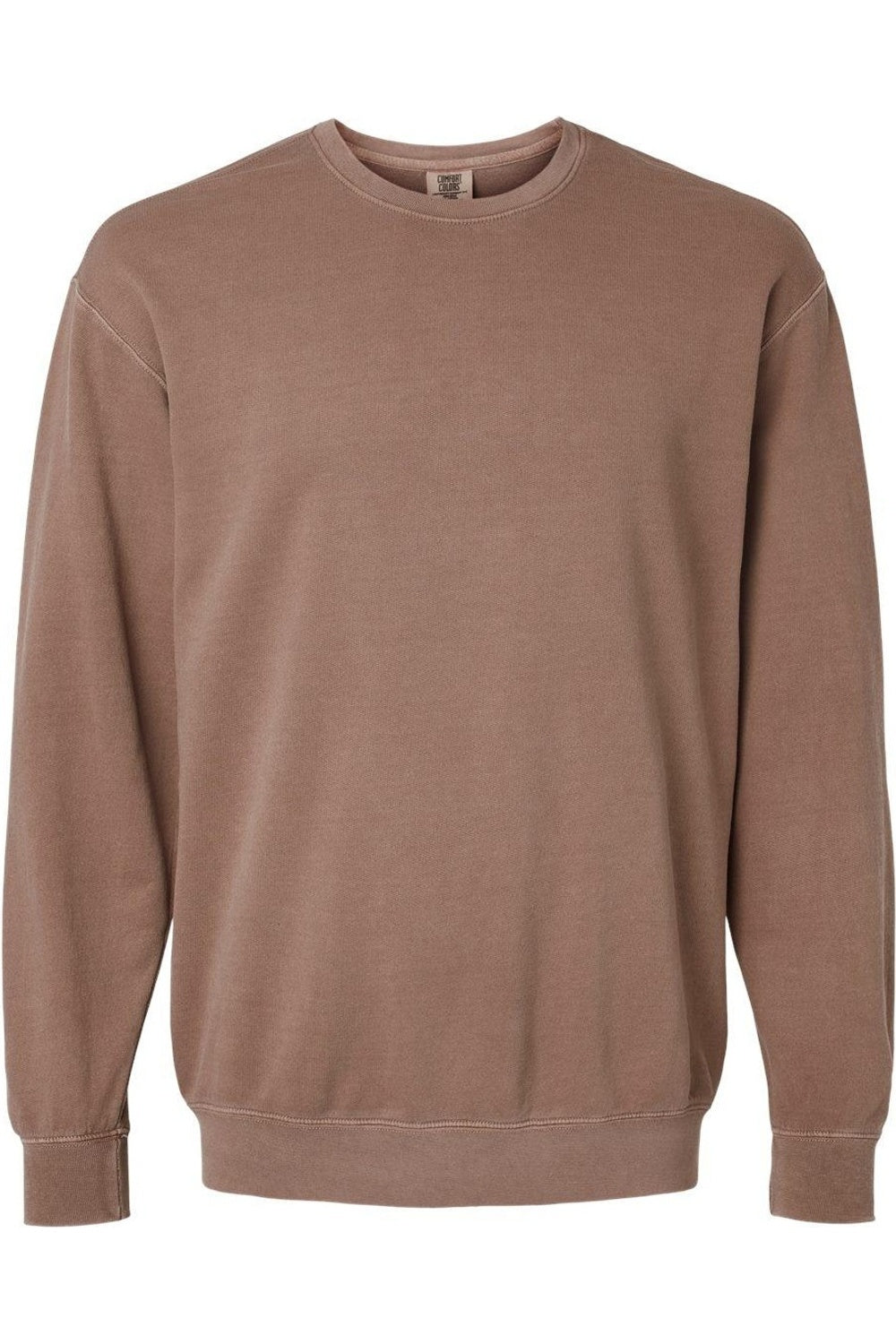 

Легкая флисовая толстовка с круглым вырезом Comfort Colors Garment-Dyed, цвет espresso