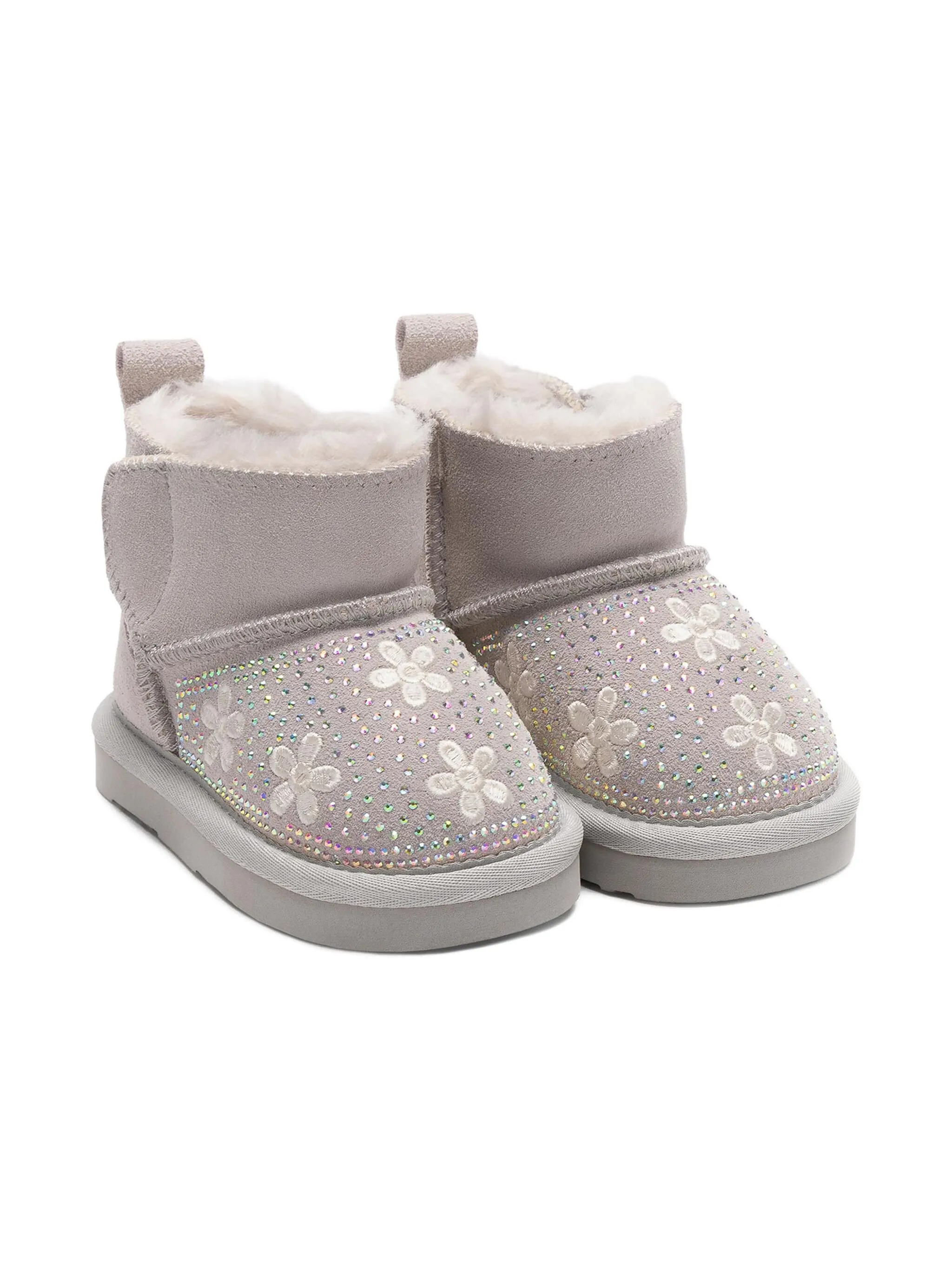 

Замшевые ботильоны Lelli Kelly, серый