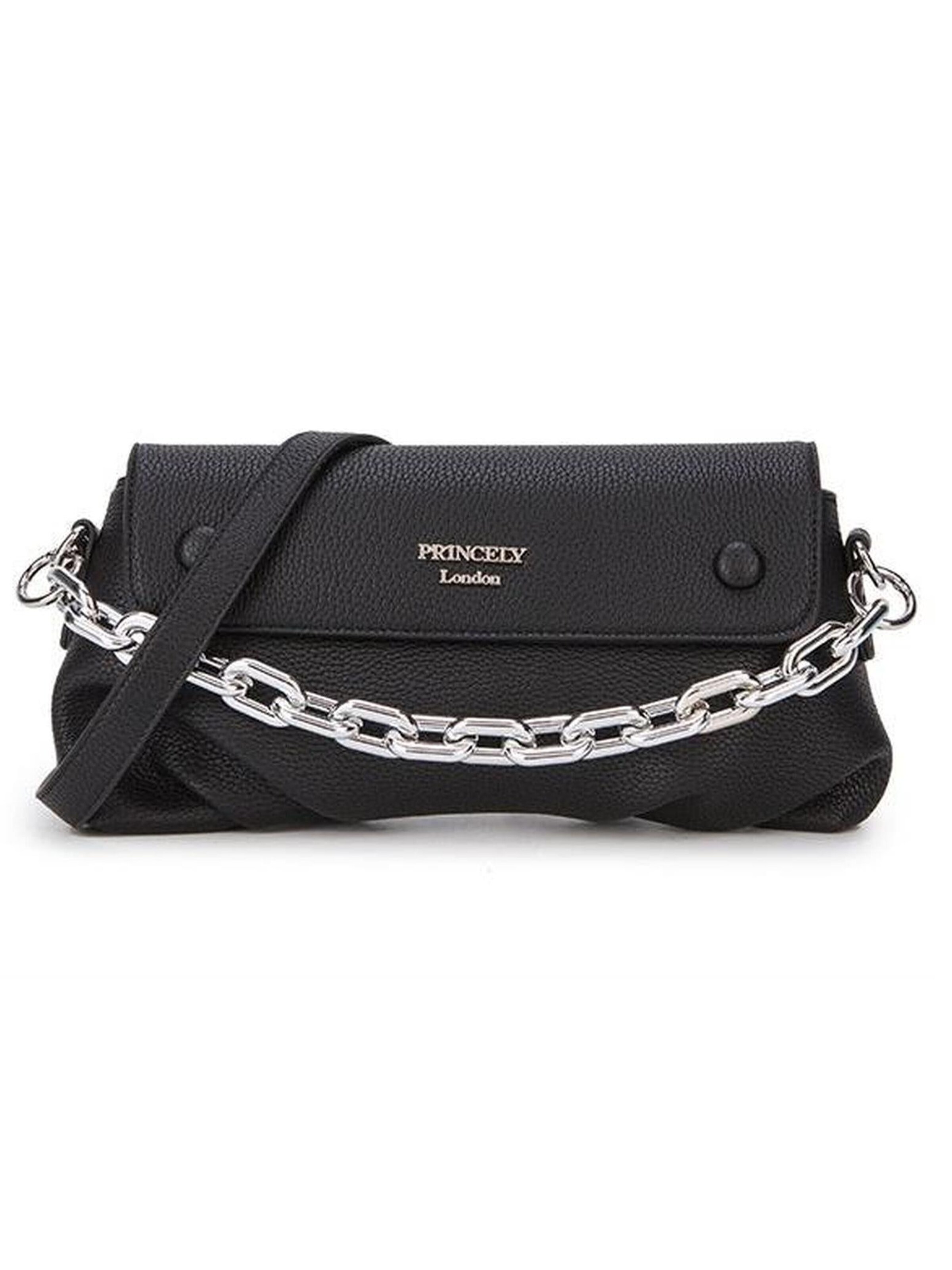 

Princely London Плечевая сумка 'Laura' в черном цвете
