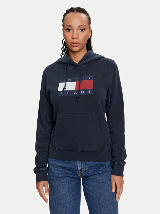 

Толстовка regular fit Tommy Jeans, синий