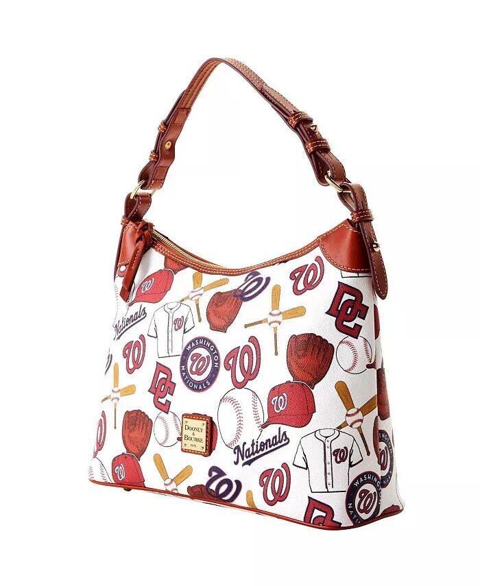 

Сумка-хобо на день игры Washington Nationals Dooney & Bourke